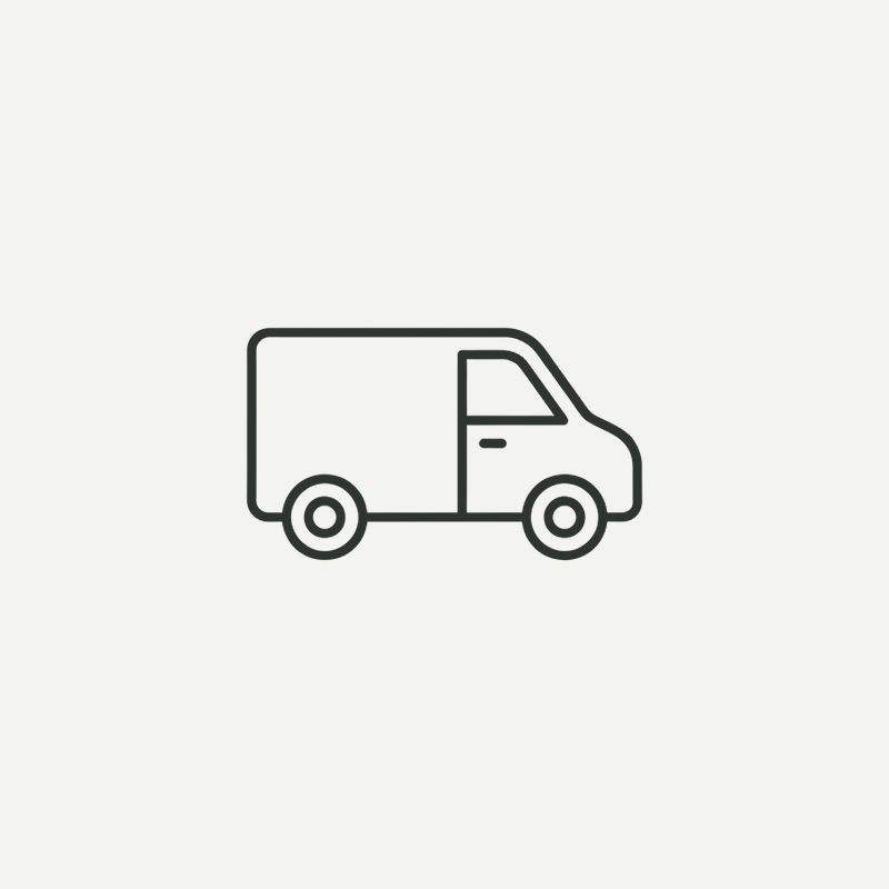 Delivery van icon