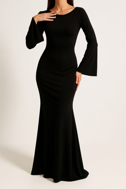 Bell Sleeve Maxi Dress