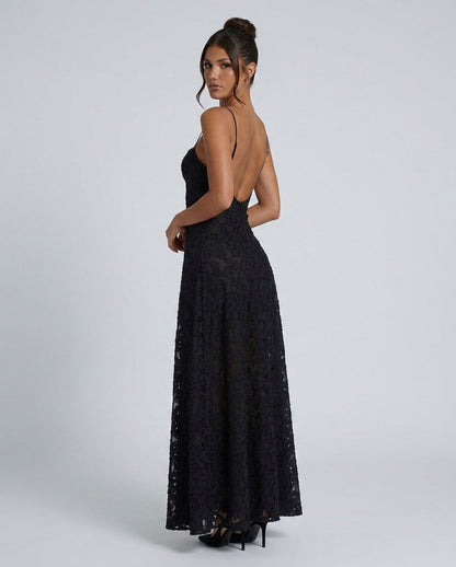 Sweetheart A Line Maxi Dress