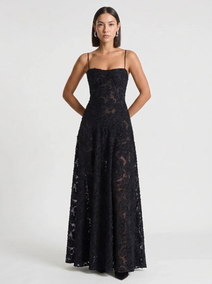 Sweetheart A Line Maxi Dress
