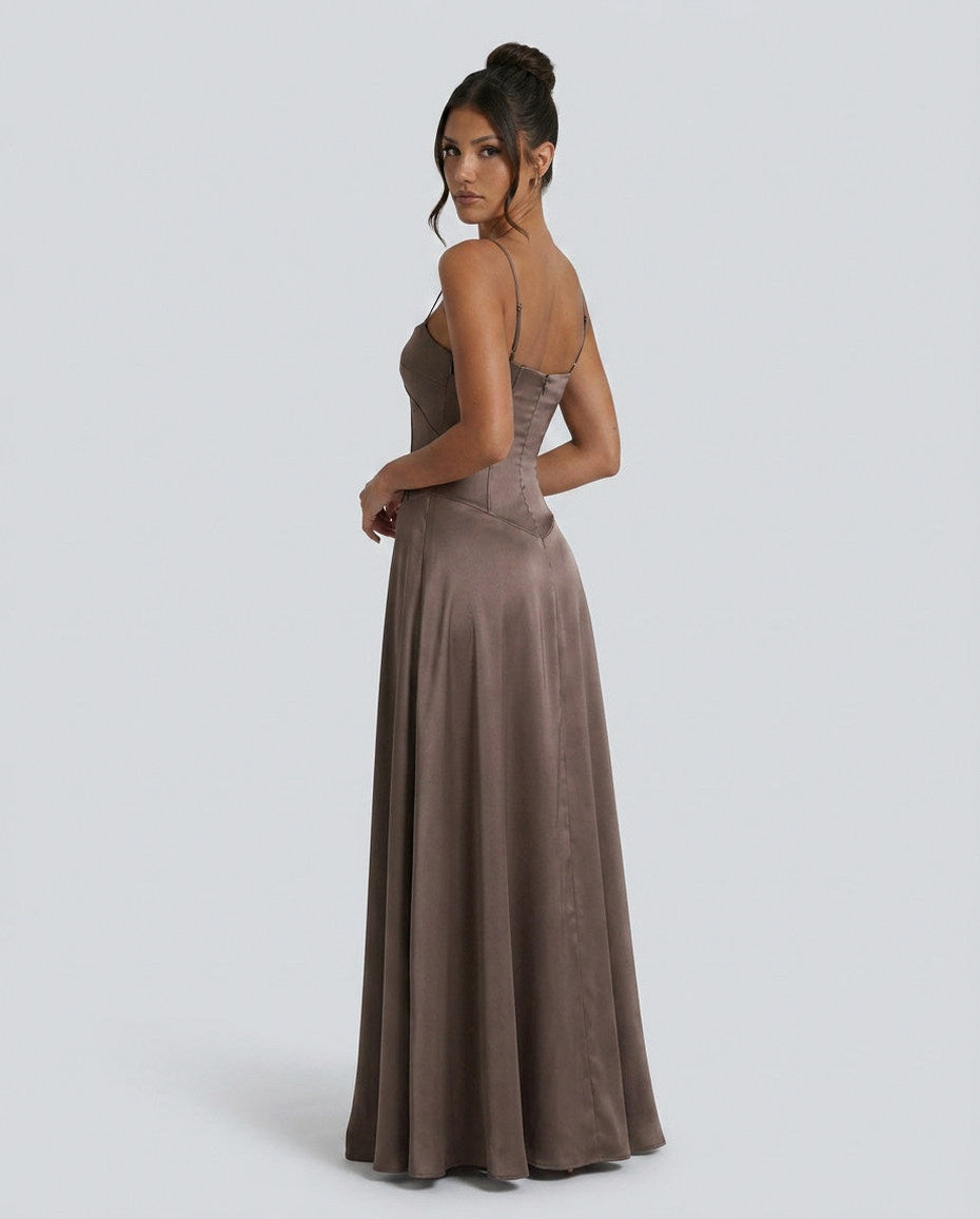 Sweetheart A Line Maxi Dress