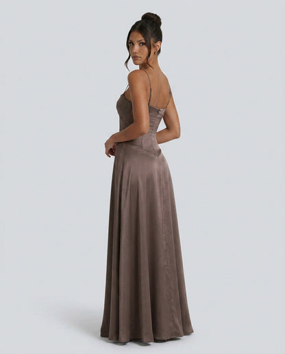 Sweetheart A Line Maxi Dress