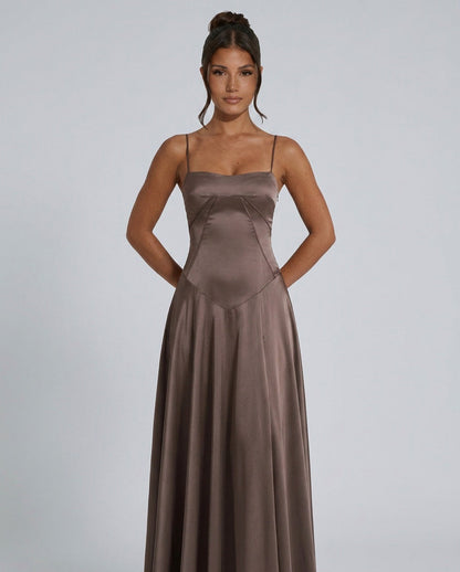 Sweetheart A Line Maxi Dress