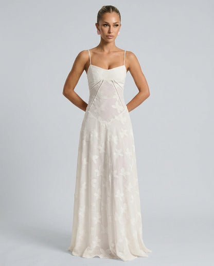 Sweetheart A Line Maxi Dress