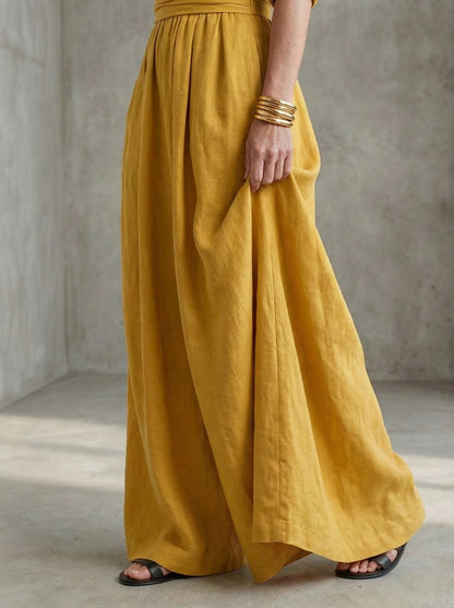 Wrap Wide Leg Jumpsuit